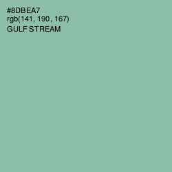#8DBEA7 - Gulf Stream Color Image
